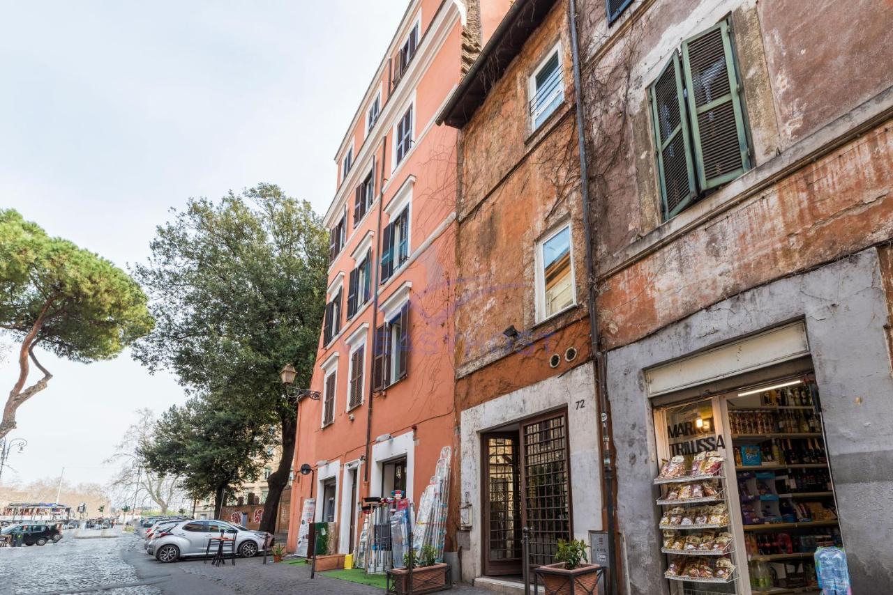Cozy Entire Apt Close To Piazza Trilussa Rzym Zewnętrze zdjęcie